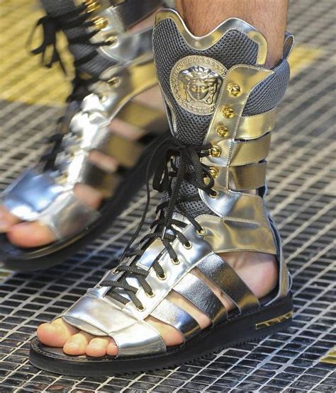 versace gladiator sandals mens